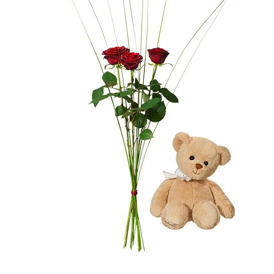 3 ROSOR MED STOR NALLE