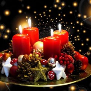 Blommor till advent