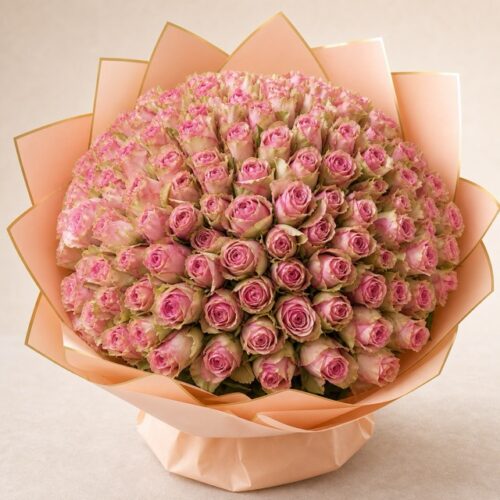 large-pink-rose-bouquet